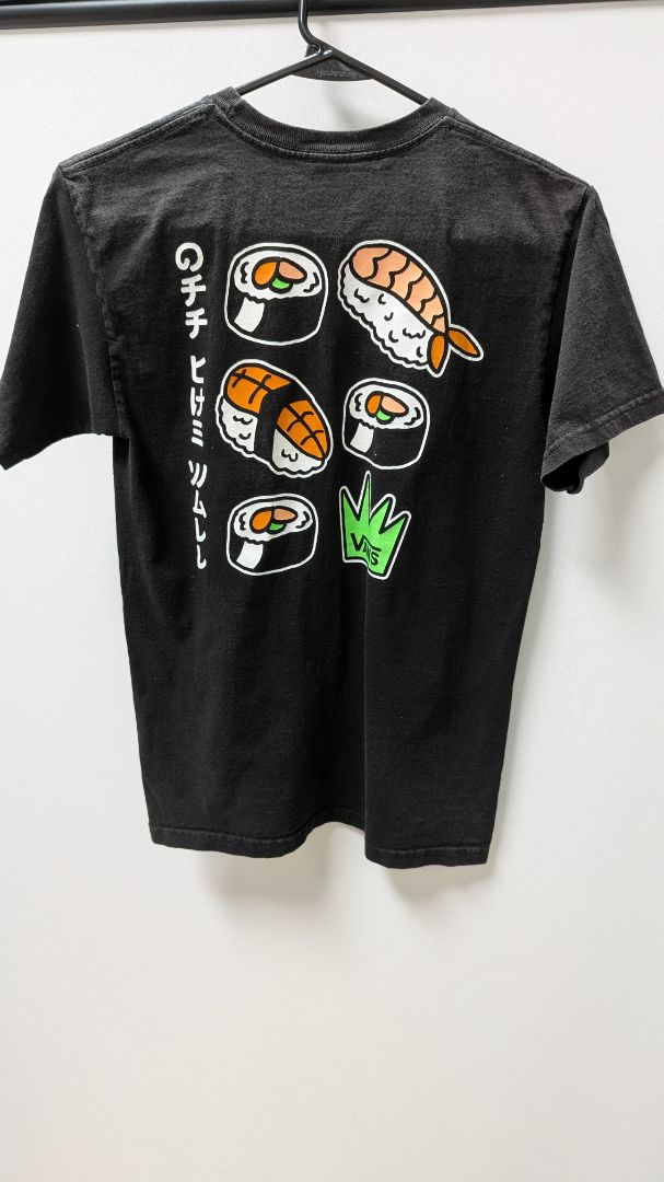 VANS Black Sushi Short-Sleeve Graphic Tee