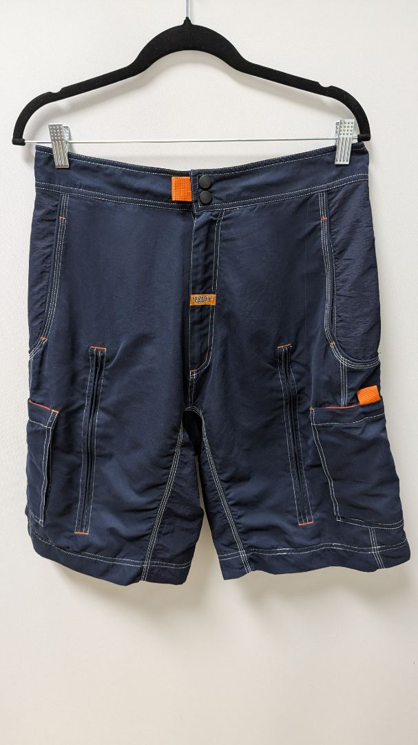 Sideout Sport Men's Navy Mesh-Lined Cargo Shorts