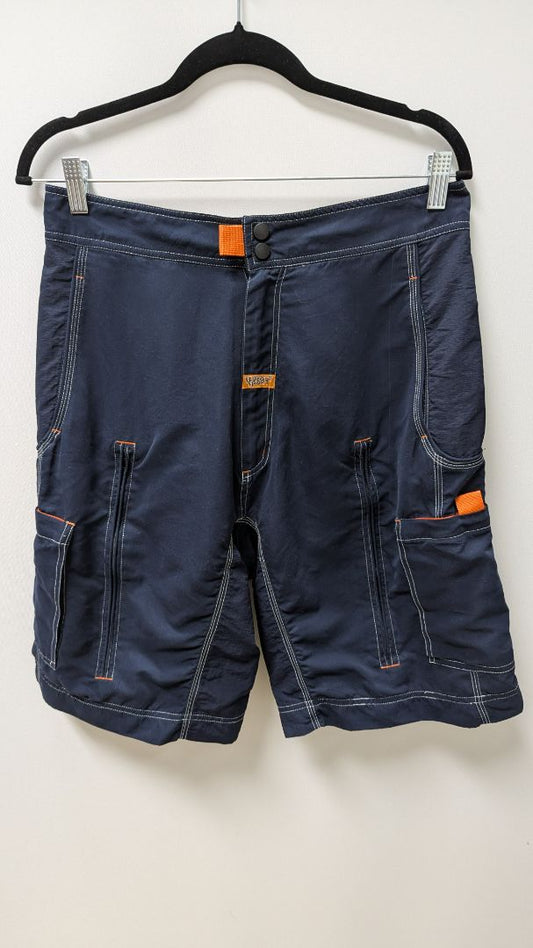 Sideout Sport Men's Navy Mesh-Lined Cargo Shorts