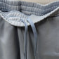 Adidas Men's Light Blue Drawstring Sweatshorts
