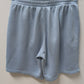 Adidas Men's Light Blue Drawstring Sweatshorts