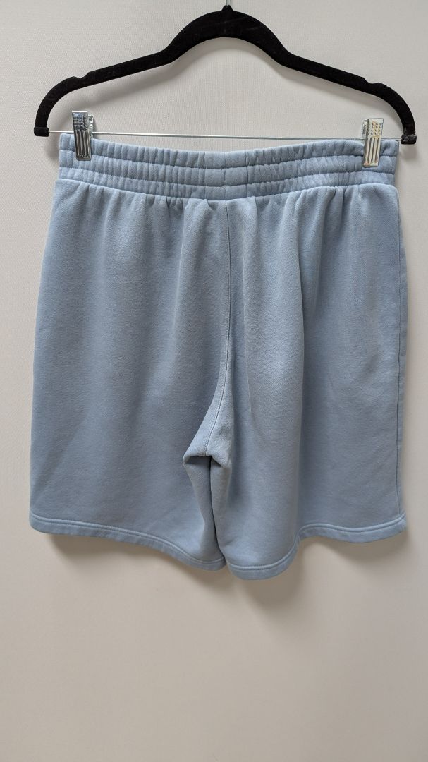 Adidas Men's Light Blue Drawstring Sweatshorts