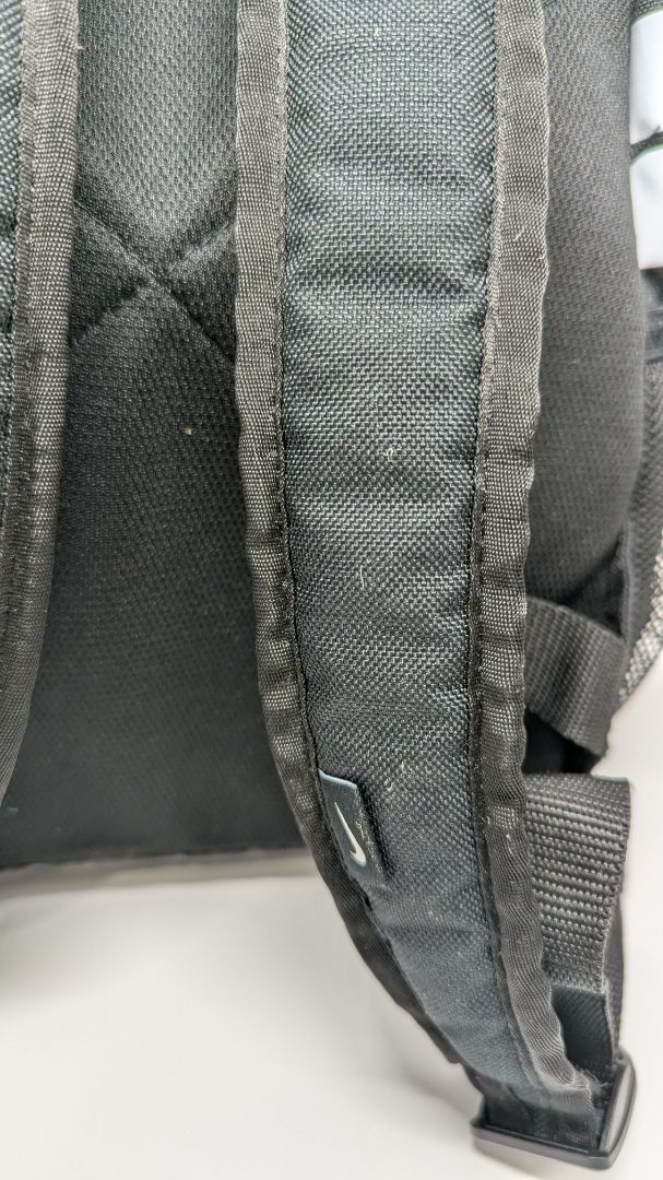 Nike Black/White Logo Mini Multipocket Backpack