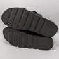 Madden Girl Black Faux-Leather Mythical Platform Sandals