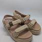 Steve Madden Tan Bigmona Natural Raffia Sandals