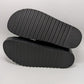 Steve Madden Black Bigmona Leather Platform Sandals