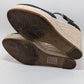 MICHAEL Michael Kors Black/Tan Nori Wedge Espadrille Sandals