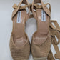 Steve Madden Tan Medora Espadrille Wraparound Sandals