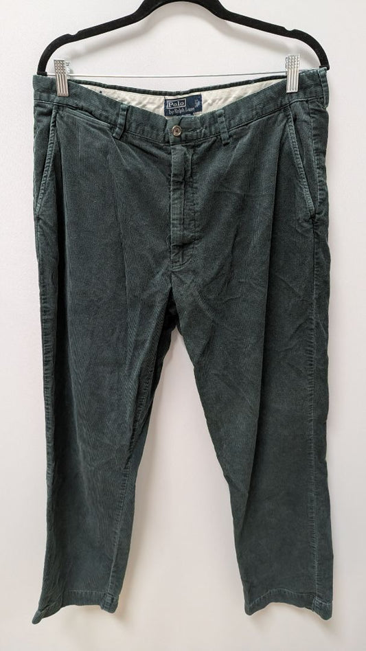 Polo Ralph Lauren Men's Dark Green Corduroy Pants