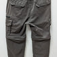 B.C. Clothing Co. Men's Dark Grey Convertible Cargo Pants