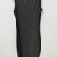Divided H&M Dark Grey Sleeveless Ribbed Maxi Dress