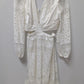Gianni Bini White Raelynn Embroidered Maxi Dress