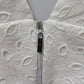 Gianni Bini White Raelynn Embroidered Maxi Dress