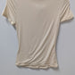 Guess Pearl Oyster SS Brienna Cut Out Top