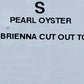 Guess Pearl Oyster SS Brienna Cut Out Top
