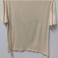 DAYDREAMER for Free People Tan Furry Leopard Tongue Tee