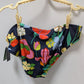 Kate Spade Blue Blazer Bandeau Bikini Swimsuit Set
