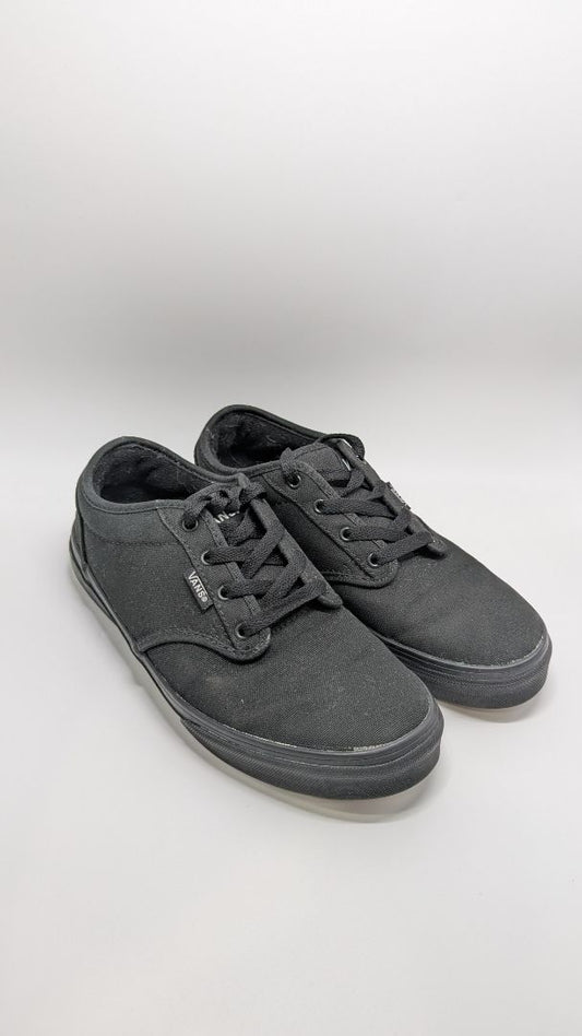 VANS Black Children's Classic Lace-Up Sneaker