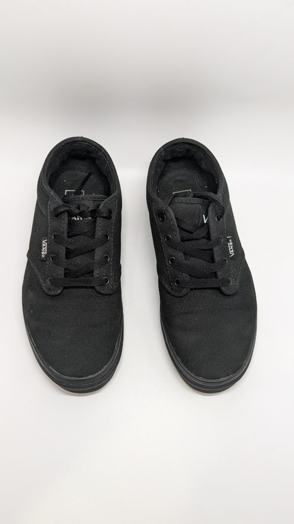 VANS Black Children's Classic Lace-Up Sneaker