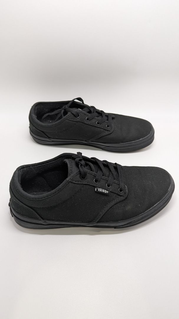 VANS Black Children's Classic Lace-Up Sneaker
