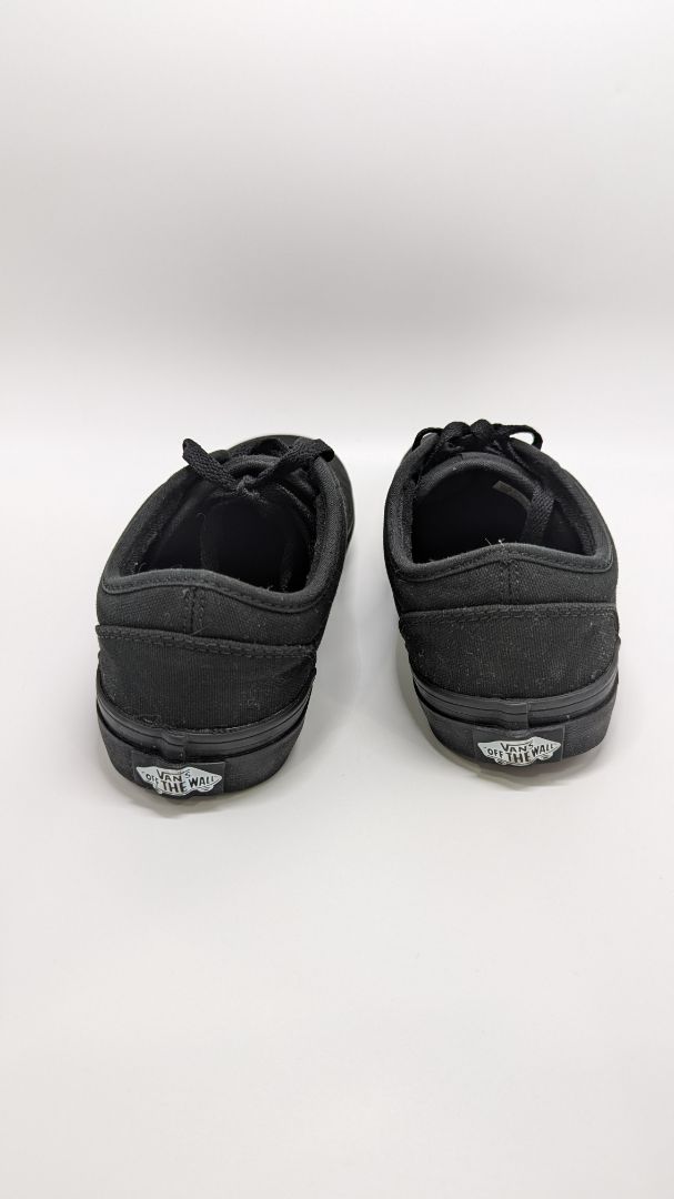 VANS Black Children's Classic Lace-Up Sneaker