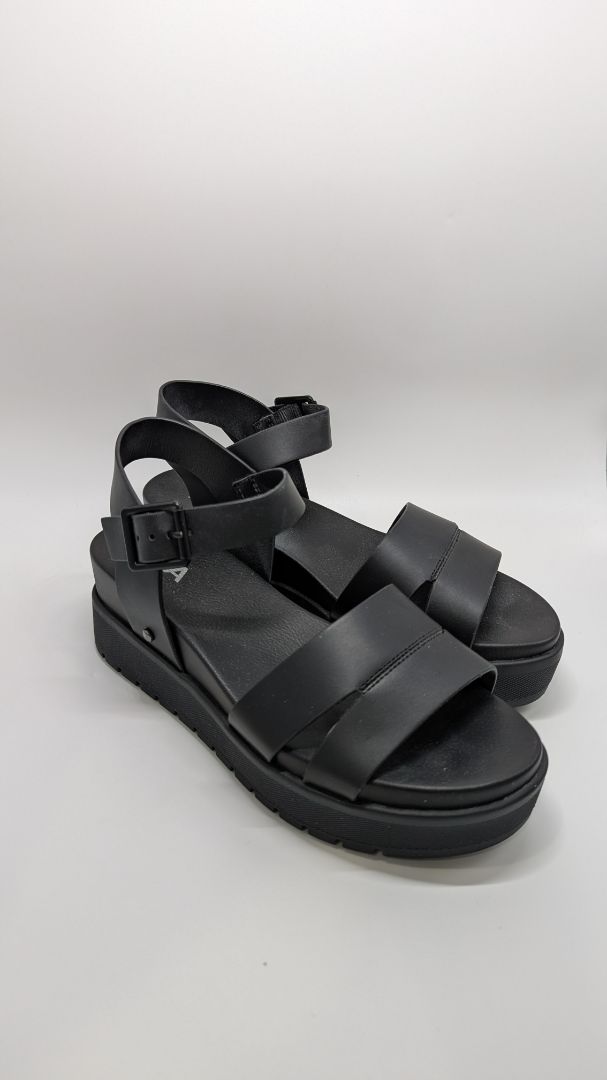 MIA Black Maya Platform Sandals