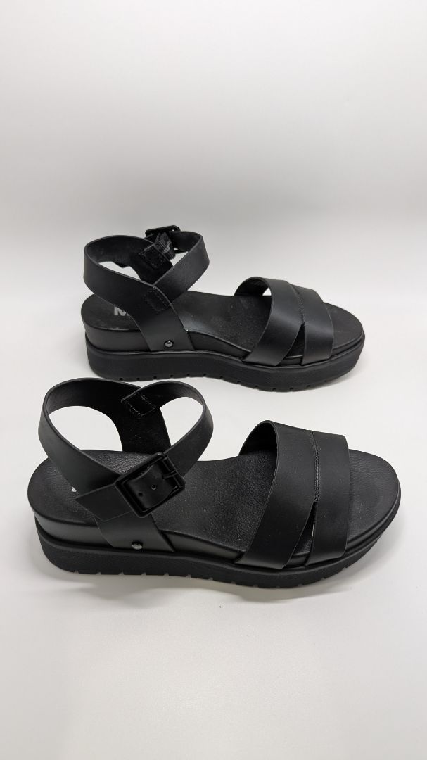 MIA Black Maya Platform Sandals