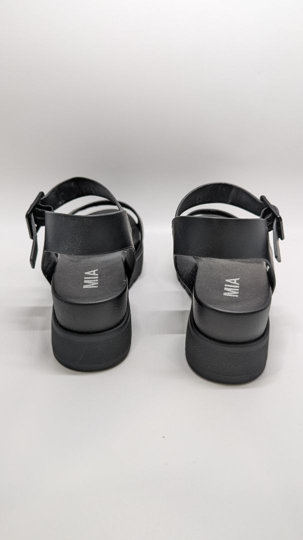 MIA Black Maya Platform Sandals