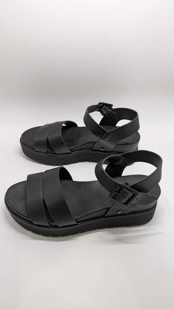 MIA Black Maya Platform Sandals