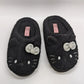 Forever 21 x Hello Kitty Black Plush Platform Slippers