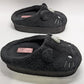 Forever 21 x Hello Kitty Black Plush Platform Slippers