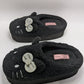 Forever 21 x Hello Kitty Black Plush Platform Slippers
