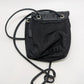 Hobo International Black Faux-Leather Cloth Crossbody Purse