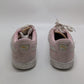 Puma Pink/White Suede Lace-Up Sneakers