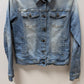 SERRA Light Wash Button-Down Denim Jacket