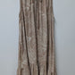 Prologue Light Brown/White Printed Maxi Dress