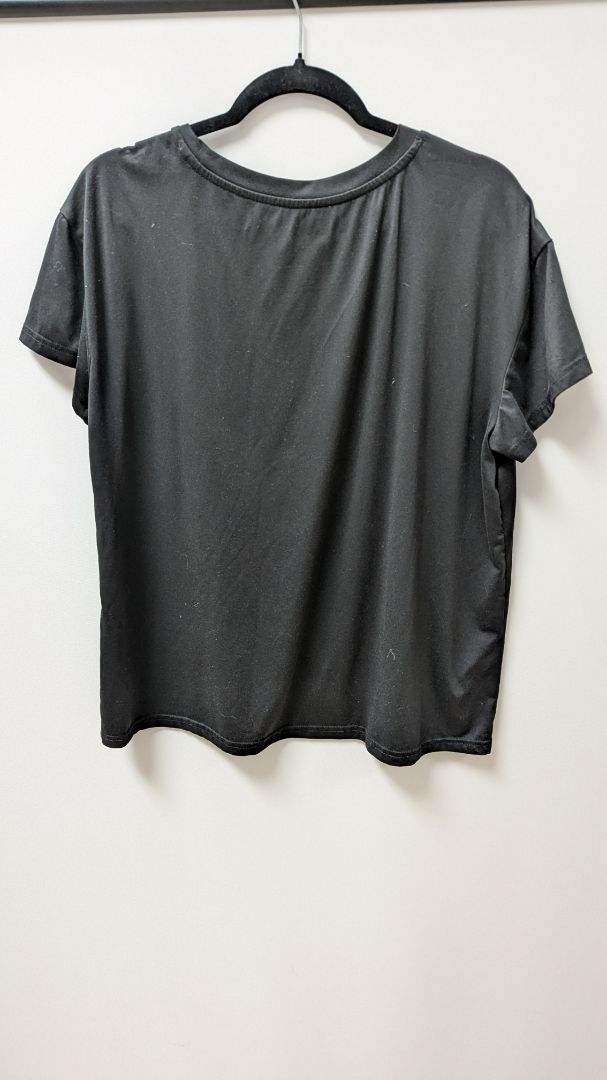 Joyspun Black "Dogs Are My Favorite People" Graphic Tee