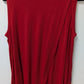 Disney Red Sleeveless Split-Back Graphic Tank