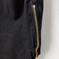 Bertie Clothing Black Short Sleeve Zippered Hoodie