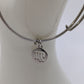Silver-Tone Metal Sliding-Adjustable Zodiac Virgo Charm Bracelet