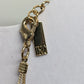 INC Gold/Pink 3-Strand Teardrop Bead Statement Necklace