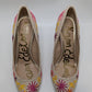 Sam Edelman Tan Embroidered Hazel Pumps Heels