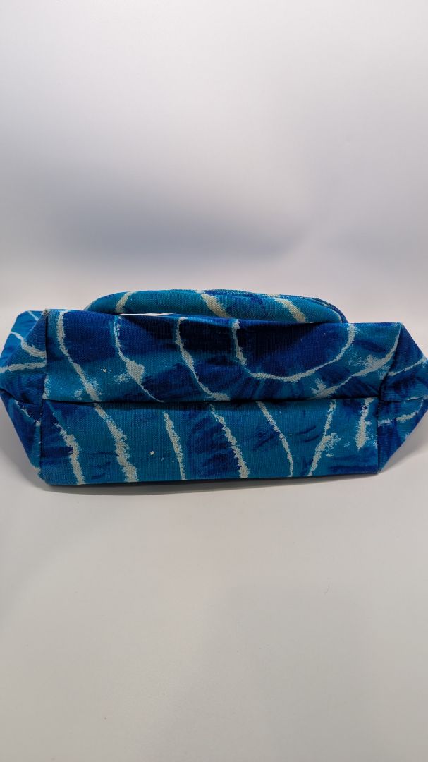 Rima "Jamaica" Blue Tie-Dye Tote Bag & Pouch 2-Piece Set