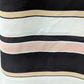 Ann Taylor Factory Black/Pink Striped Blouse