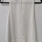 Ann Taylor Factory White Printed Sleeveless Shell Blouse