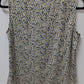 KASPER Black/Yellow Spotted Sleeveless Blouse