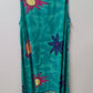 Down Under Turquoise Tie-Dye Printed Maxi Dress