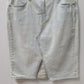 Banana Republic Light Wash Faded Midi Denim Skirt