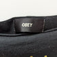 OBEY Black/Purple Joan Jett Cropped Graphic Tee