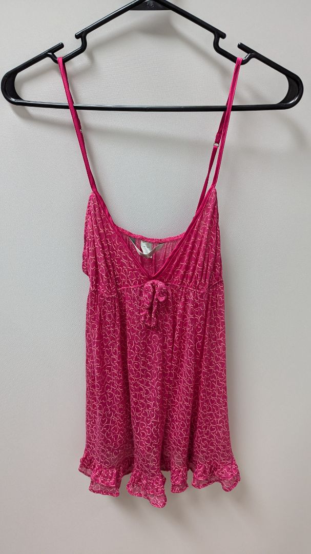Victoria's Secret Pink Heart Print Sleep Tank & Panty Set